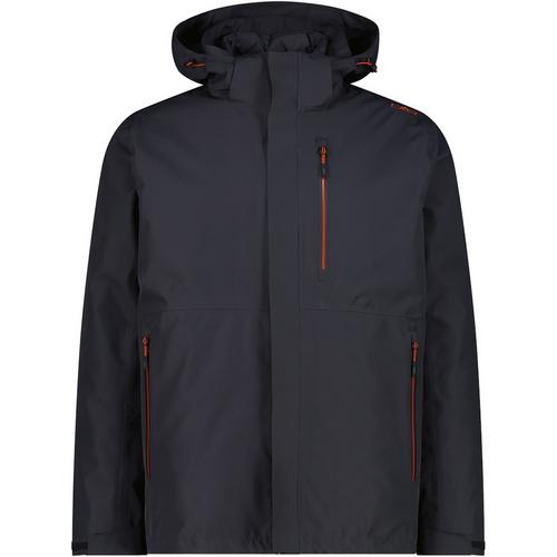 CMP MAN JACKET ZIP HOOD DETACHABLE INN. Funktionsjacke Herren