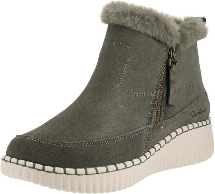 Skechers Skechers WILSHIRE BLVD FRESH ZIP Stiefel Damen - Oliv - 0 | SportScheck
