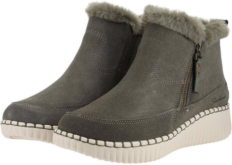 Skechers Skechers WILSHIRE BLVD FRESH ZIP Stiefel Damen - Oliv - 0 | SportScheck