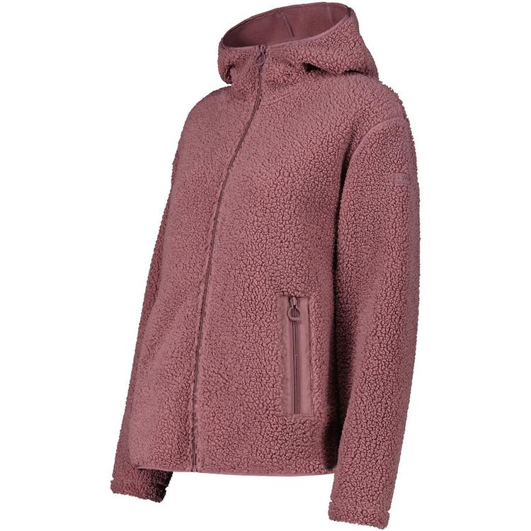 CMP CMP WOMAN JACKET FIX HOOD Langarmshirt Damen - Bordeaux432 - 1 | SportScheck