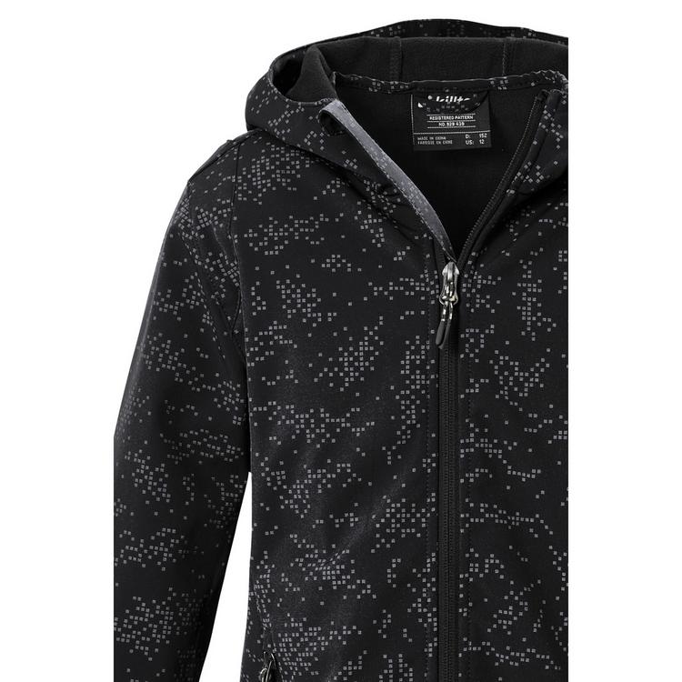 KILLTEC KILLTEC Softshelljacke mit Kapuze Softshelljacke Kinder - Schwarz0110 - 1 | SportScheck