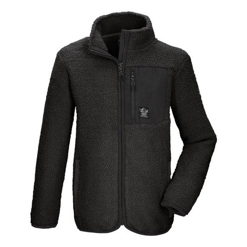 KILLTEC Sherpajacke mit Stehkragen Fleecejacke Kinder