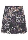 Vivance Hosenrock Hosenrock Damen - schwarz-lila bedruckt