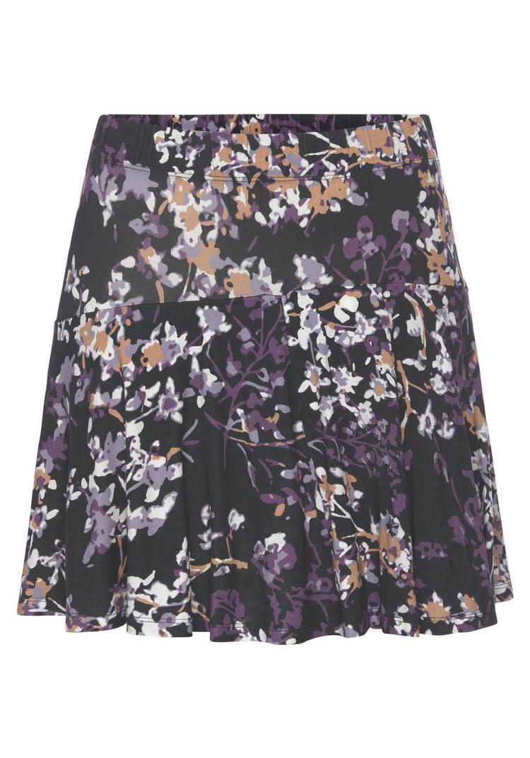 Vivance Vivance Hosenrock Hosenrock Damen - schwarz-lila bedruckt - 0 | SportScheck
