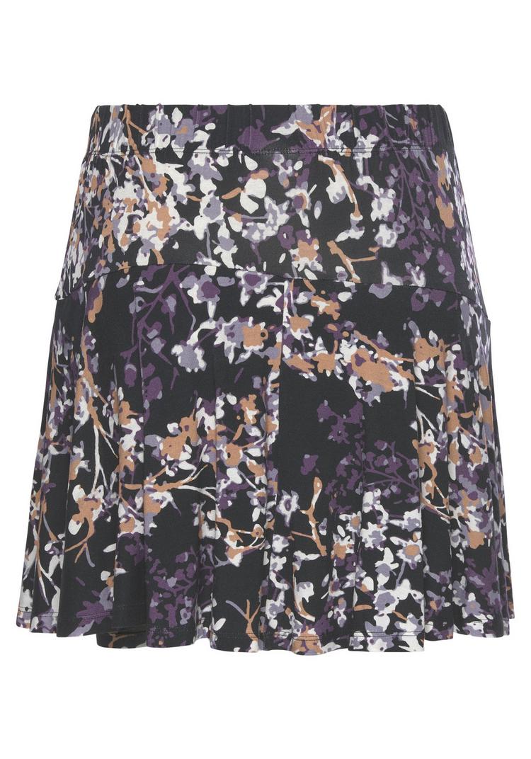 Vivance Vivance Hosenrock Hosenrock Damen - schwarz-lila bedruckt - 0 | SportScheck