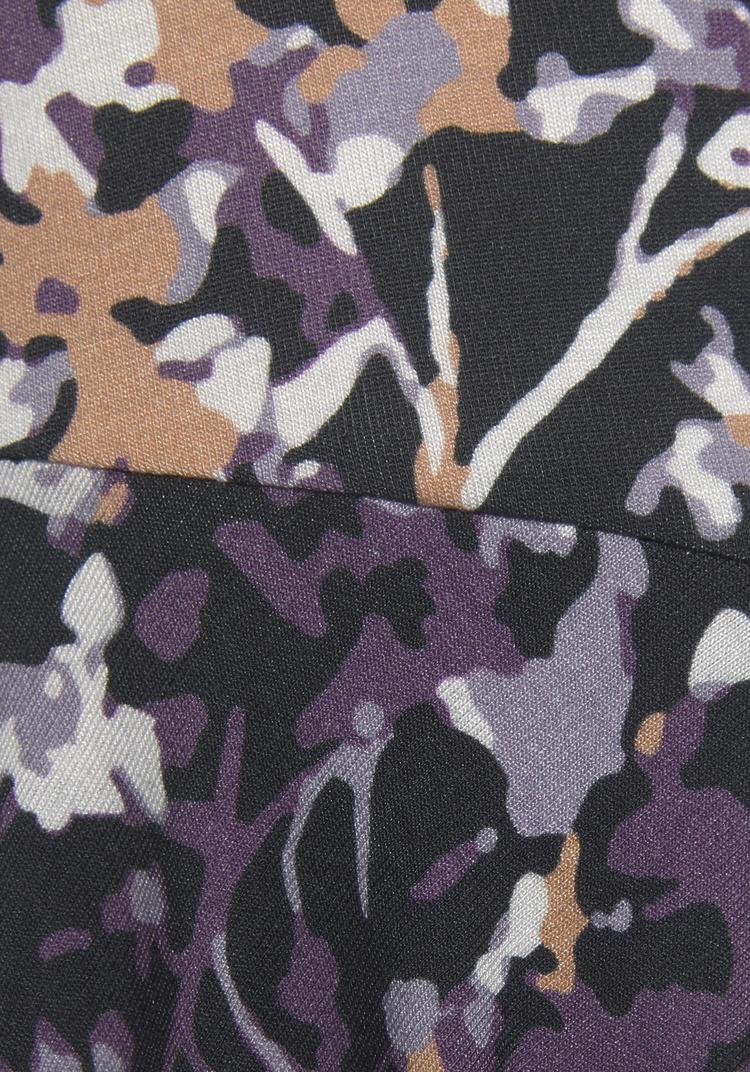 Vivance Vivance Hosenrock Hosenrock Damen - schwarz-lila bedruckt - 0 | SportScheck