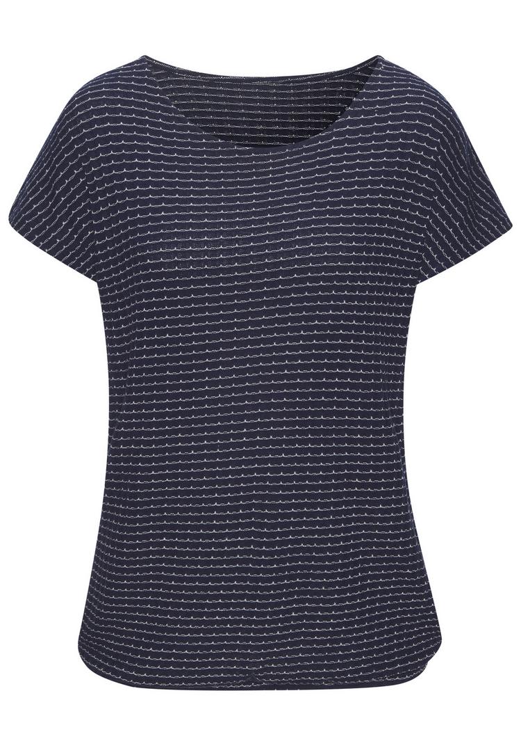 Vivance Vivance Kurzarmshirt T-Shirt Damen - navy, koralle - 0 | SportScheck
