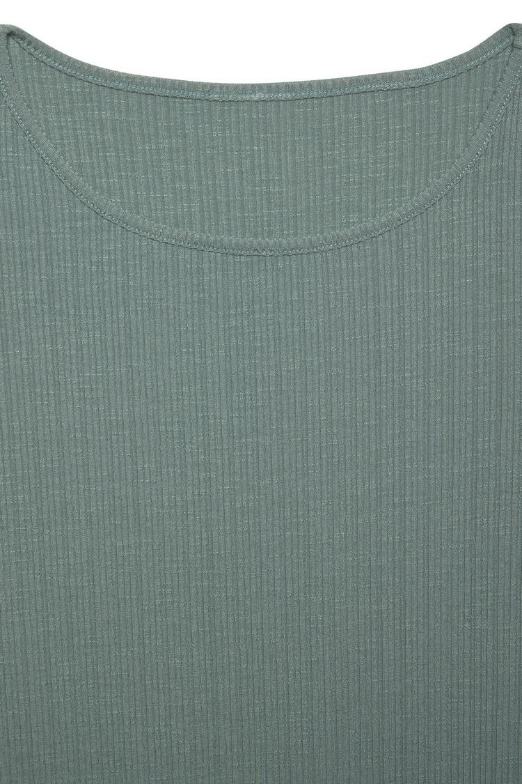 Vivance Vivance Langarmshirt Langarmshirt Damen - schwarz, eucalyptus - 1 | SportScheck