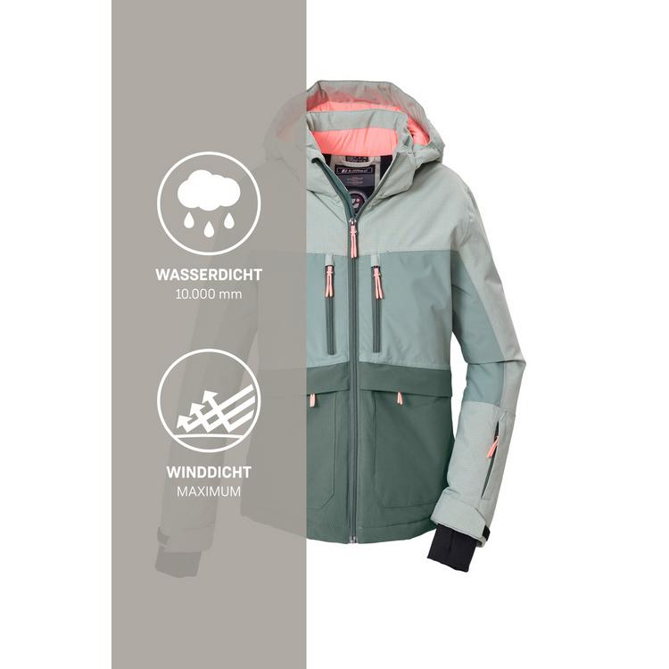 KILLTEC KILLTEC Funktionsjacke mit abnehmbarer Kapuze Softshelljacke Kinder - Gr&uuml;n2099 - 4 | SportScheck