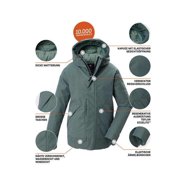 KILLTEC KILLTEC Softshelljacke Kinder - Gr&uuml;n2021 - 3 | SportScheck