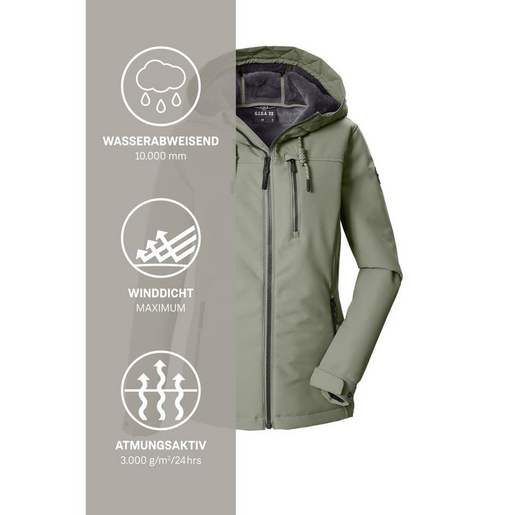 G.I.G.A. DX by killtec G.I.G.A. DX by killtec Softshelljacke mit Kapuze Softshelljacke Damen - Gr&uuml;n2023 - 4 | SportScheck