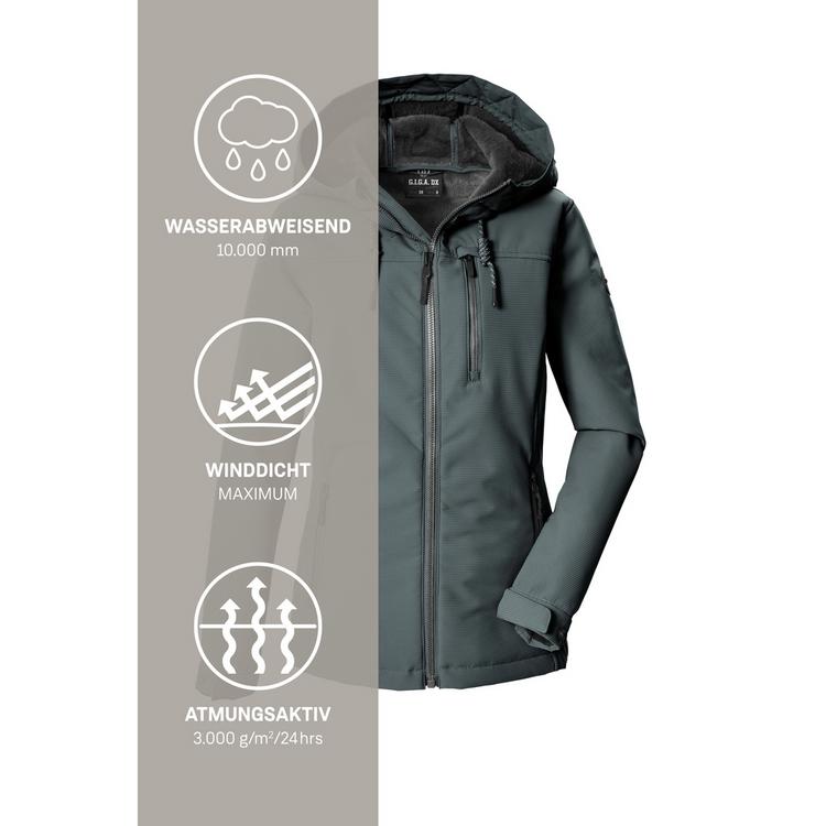 G.I.G.A. DX by killtec G.I.G.A. DX by killtec Softshelljacke mit Kapuze Softshelljacke Damen - Gr&uuml;n2040 - 4 | SportScheck