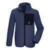 KILLTEC Sherpajacke mit Stehkragen Fleecejacke Kinder - Blau