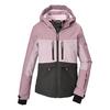 KILLTEC Funktionsjacke mit abnehmbarer Kapuze Softshelljacke Kinder - Rose4011