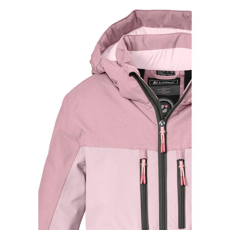 KILLTEC KILLTEC Funktionsjacke mit abnehmbarer Kapuze Softshelljacke Kinder - Rose4011 - 1 | SportScheck