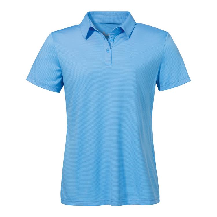 Sch&ouml;ffel Sch&ouml;ffel CIRC Polo Shirt Tauron L Poloshirt Damen - 8105 - blau - 0 | SportScheck