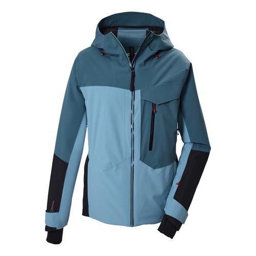 KILLTEC Funktionsjacke mit Kapuze und Schneefang Skijacke Herren