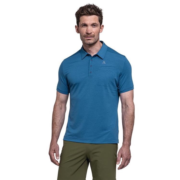 Sch&ouml;ffel Sch&ouml;ffel Polo Shirt Ramseck M Poloshirt Herren - 8405 - blau - 0 | SportScheck