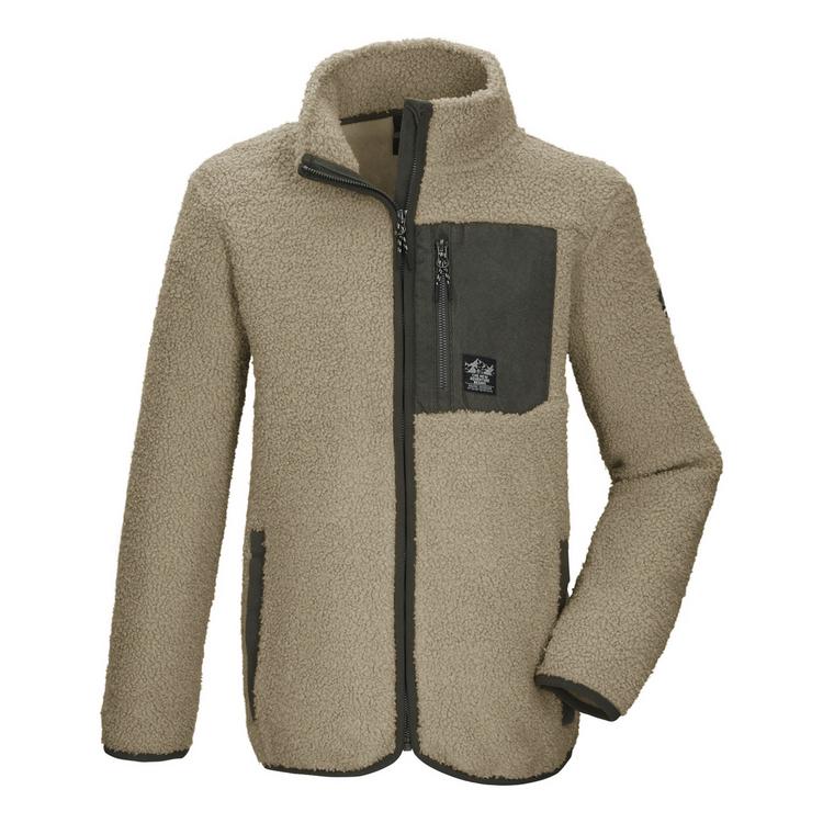 KILLTEC KILLTEC Sherpajacke mit Stehkragen Fleecejacke Kinder - Beige8012 - 0 | SportScheck