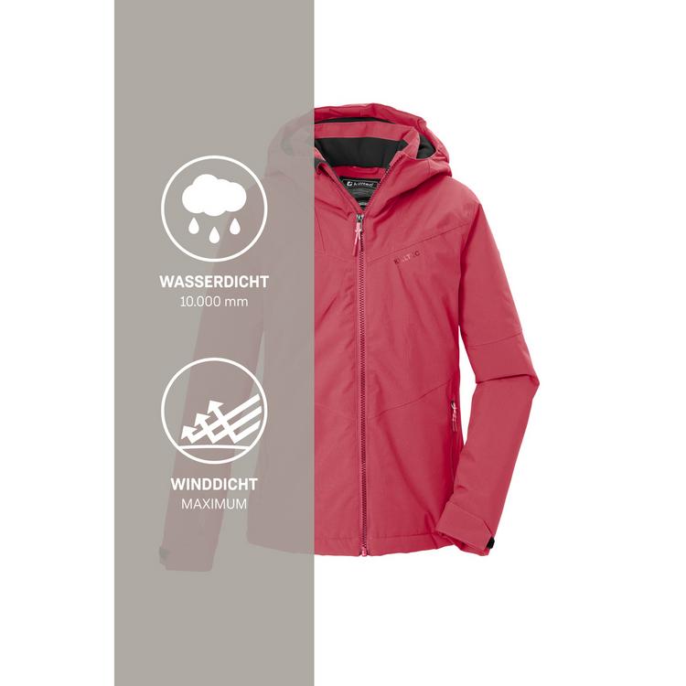 KILLTEC KILLTEC Funktionsjacke mit Kapuze Softshelljacke Kinder - Beere381 - 4 | SportScheck