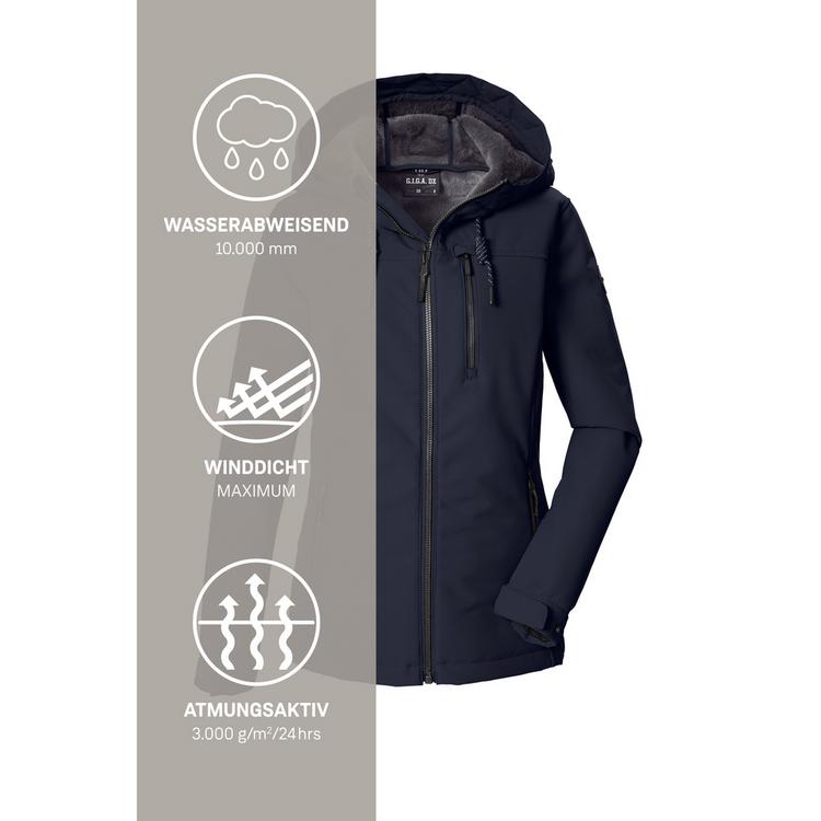 G.I.G.A. DX by killtec G.I.G.A. DX by killtec Softshelljacke mit Kapuze Softshelljacke Damen - Blau3044 - 4 | SportScheck