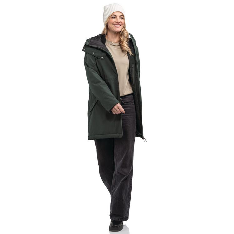 Sch&ouml;ffel Sch&ouml;ffel Urban Ins Parka Style Crivat WMS Parka Damen - 6965 - gr&uuml;n - 0 | SportScheck