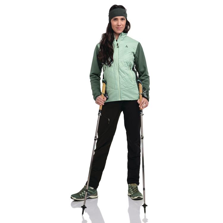 Sch&ouml;ffel Sch&ouml;ffel Hiking Hybrid Jk Style Cascata WMS Fleecejacke Damen - 6305 - gr&uuml;n - 0 | SportScheck