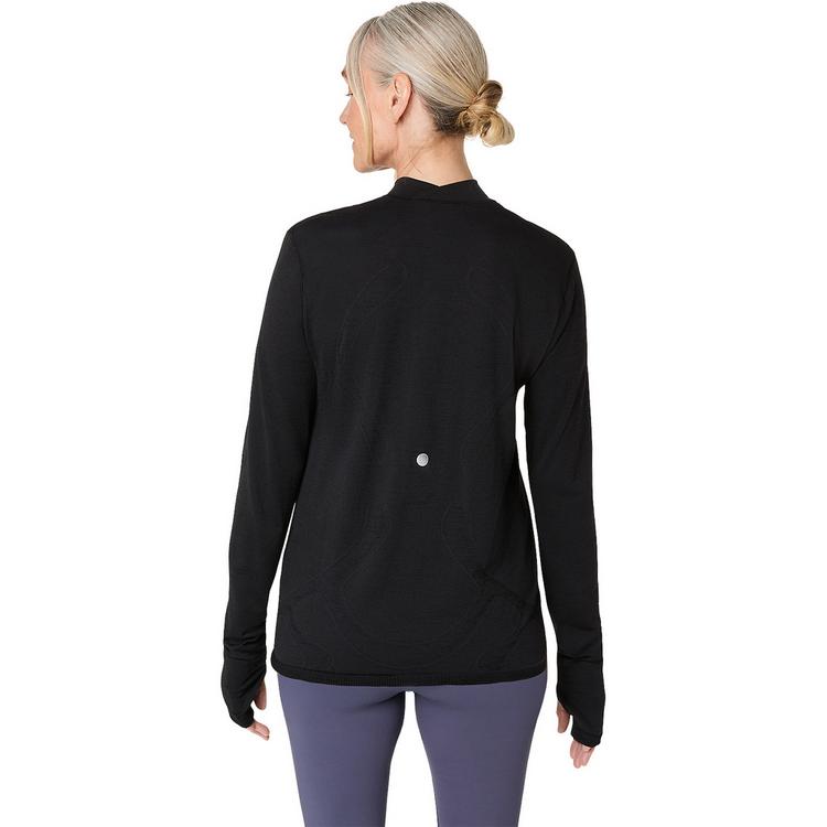 ASICS ASICS ROAD WINTER SEAMLESS LS TOP Langarmshirt Damen - Schwarz - 0 | SportScheck