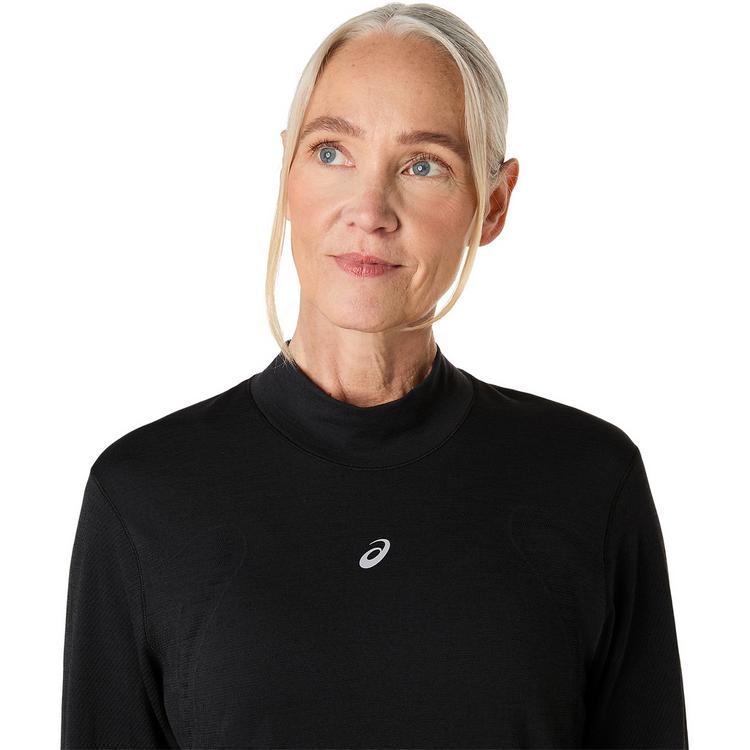ASICS ASICS ROAD WINTER SEAMLESS LS TOP Langarmshirt Damen - Schwarz - 1 | SportScheck