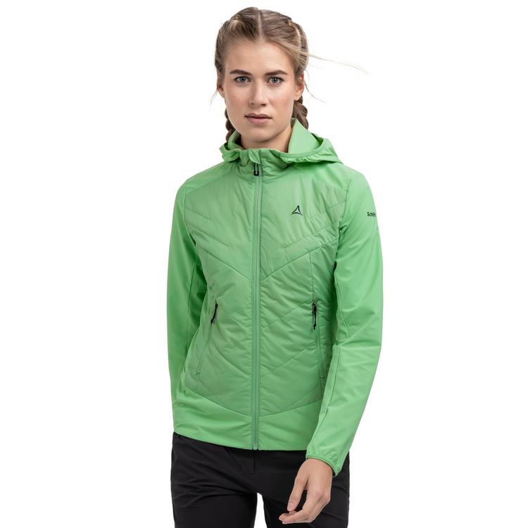 Sch&ouml;ffel Sch&ouml;ffel Hybrid Jk Style Blaueis WMS Outdoorjacke Damen - 6175 - gr&uuml;n - 0 | SportScheck
