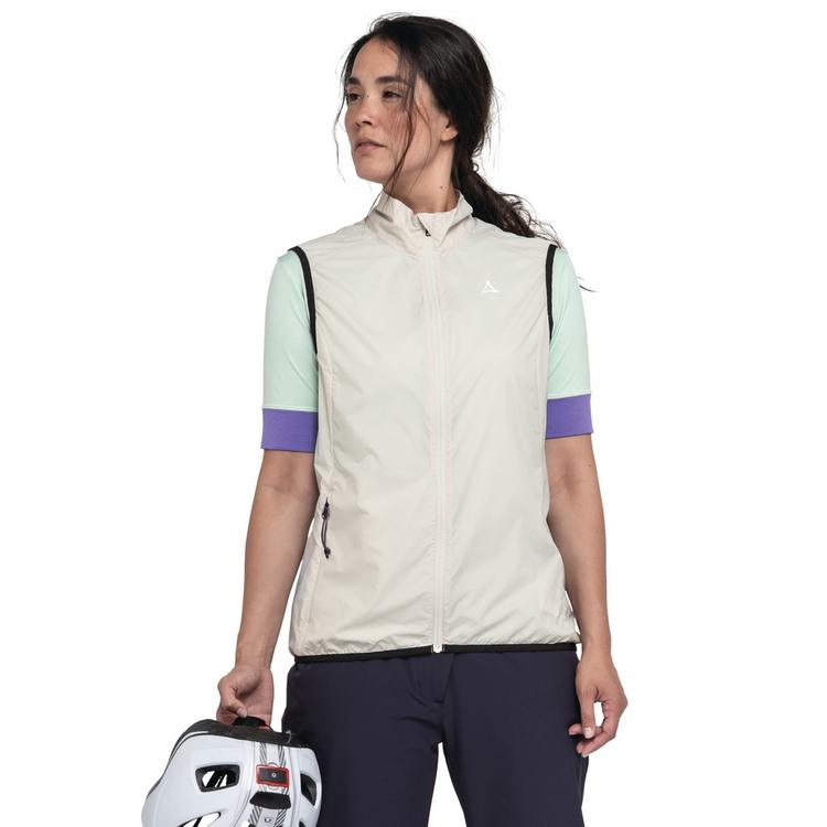Sch&ouml;ffel Sch&ouml;ffel Vest Style Cannobio WMS Fahrradweste Damen - 9040 - natur - 0 | SportScheck