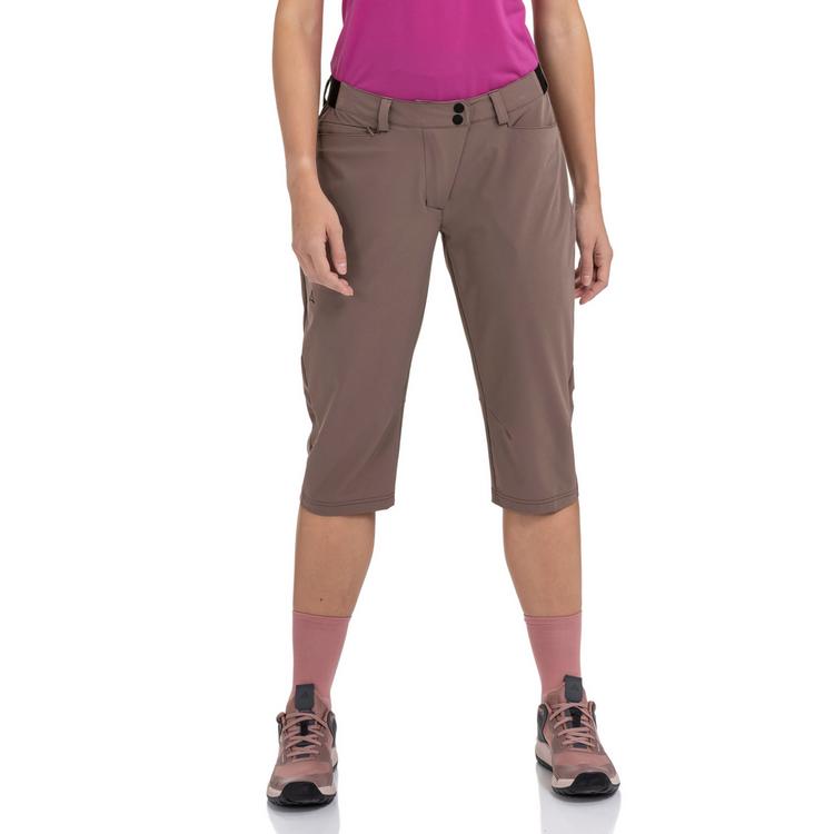 Sch&ouml;ffel Sch&ouml;ffel Capri Pants Style Keitele WMS Fahrradhose Damen - 3905 - braun - 0 | SportScheck