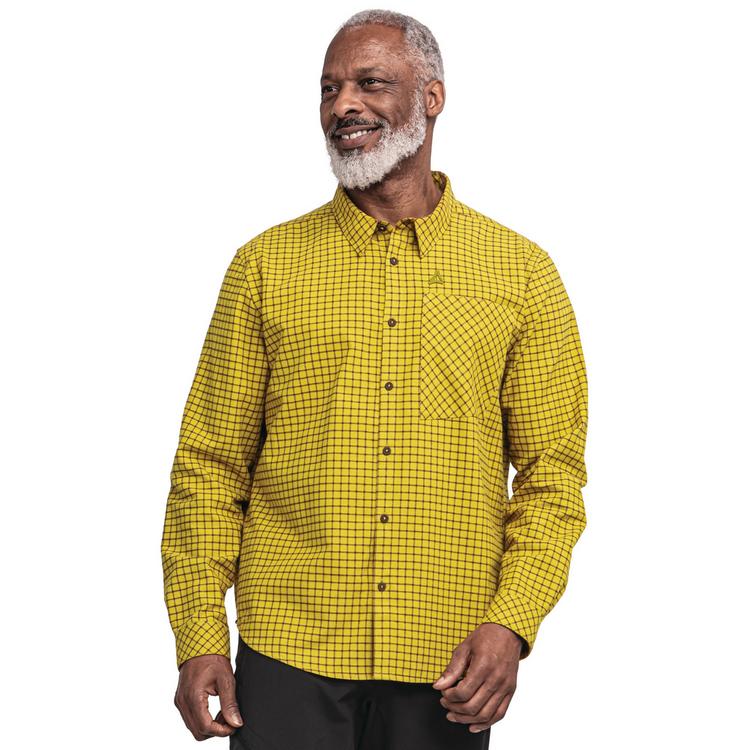 Sch&ouml;ffel Sch&ouml;ffel Hiking Shirt Style Boyoma MNS Funktionshemd Herren - 5455 - gelb - 0 | SportScheck