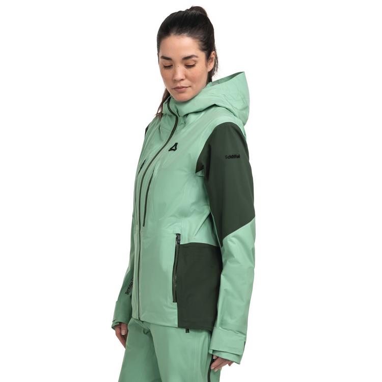 Sch&ouml;ffel Sch&ouml;ffel Shell Jk Style Lufeld WMS Skijacke Damen - 6305 - gr&uuml;n - 2 | SportScheck