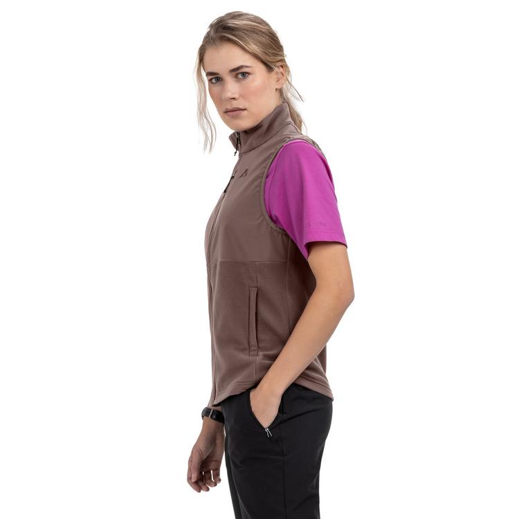 Sch&ouml;ffel Sch&ouml;ffel Fleece Vt Style Ash WMN Fleeceweste Damen - 3905 - braun - 2 | SportScheck