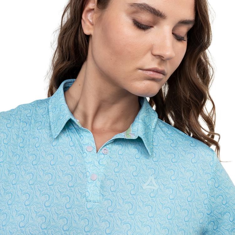 Sch&ouml;ffel Sch&ouml;ffel Polo Shirt Style Fraydo WMN Poloshirt Damen - 8015 - blau - 0 | SportScheck