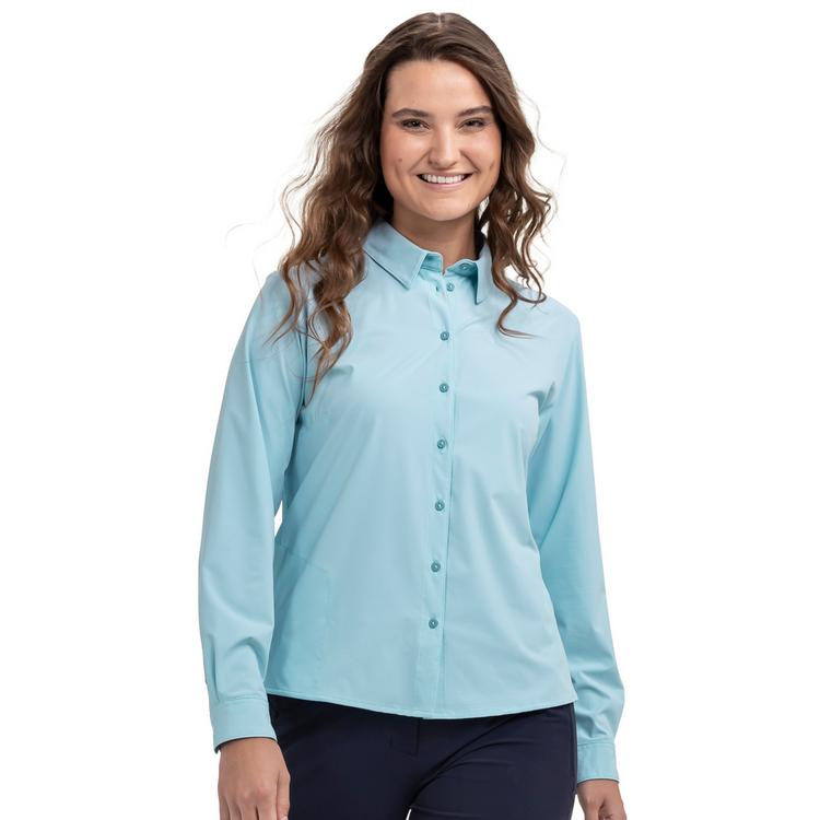 Sch&ouml;ffel Sch&ouml;ffel Blouse Style Dunajec WMN Funktionsbluse Damen - 8015 - blau - 0 | SportScheck