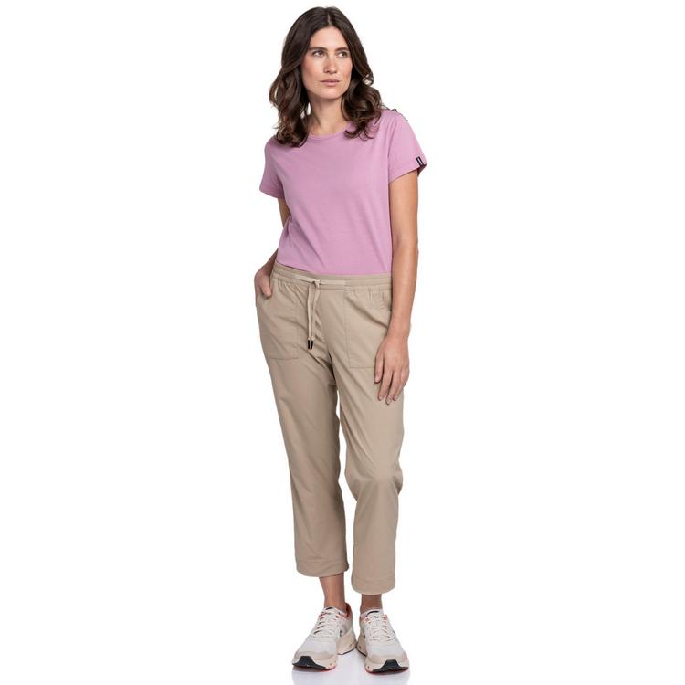 Sch&ouml;ffel Sch&ouml;ffel Pants Rangun L Caprihose Damen - 4705 - beige - 0 | SportScheck