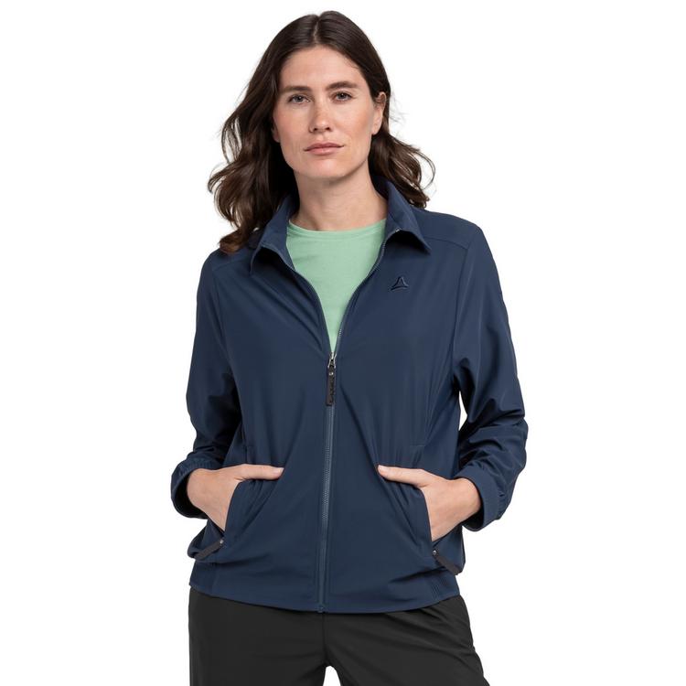 Sch&ouml;ffel Sch&ouml;ffel Jersey Jk Style Calmay WMN Strickjacke Damen - navy blazer - 0 | SportScheck