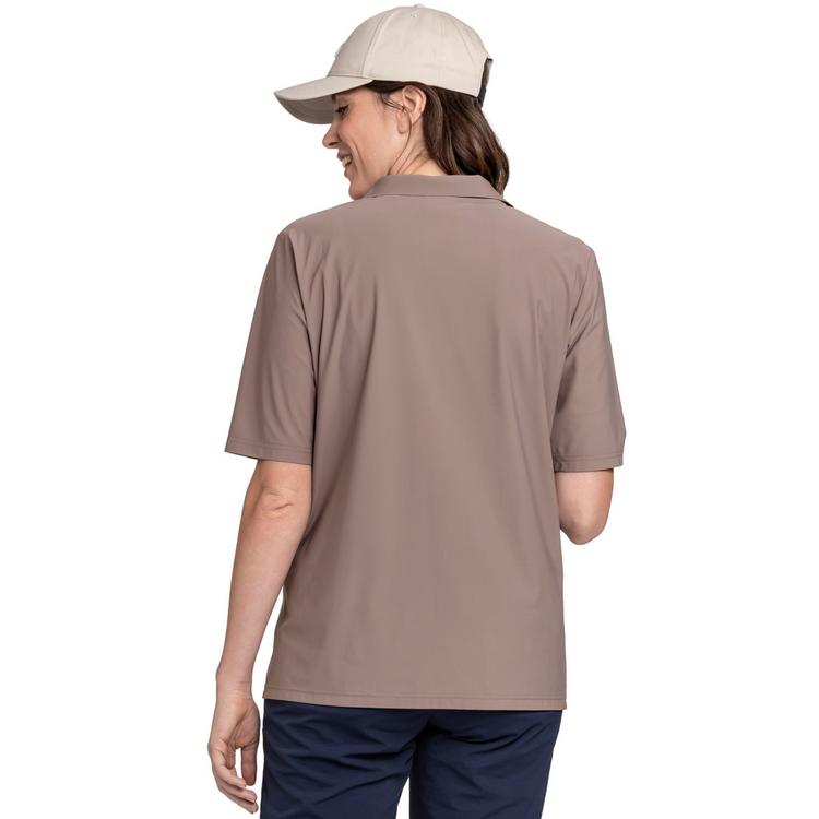 Sch&ouml;ffel Sch&ouml;ffel Jersey Polo Style Calmay WMN Poloshirt Damen - 3905 - braun - 1 | SportScheck