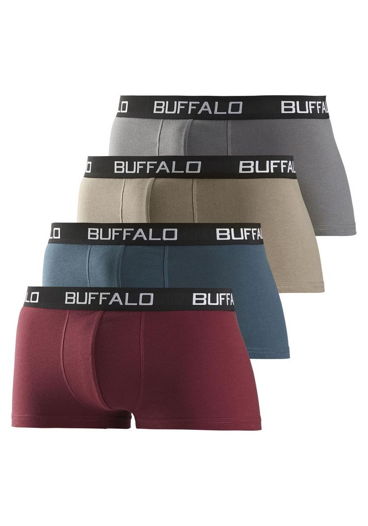 Buffalo Buffalo Hipster Unterhose Herren - bordeaux, petrol, khaki, grau - 0 | SportScheck