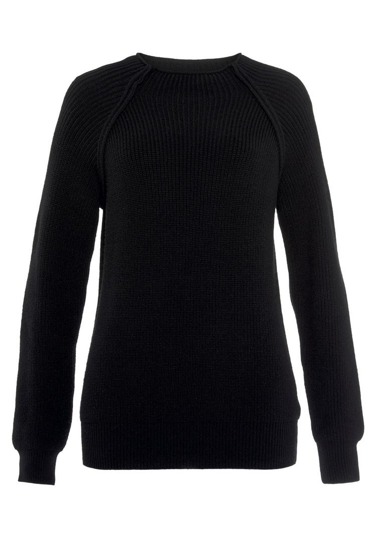 Lascana Lascana Stehkragenpullover Rollkragenpullover Damen - schwarz - 0 | SportScheck