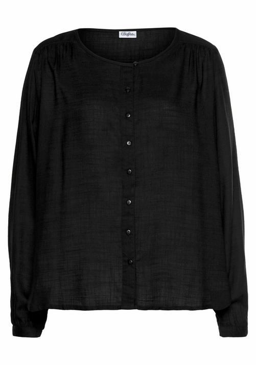 Buffalo Schlupfbluse Langarmbluse Damen