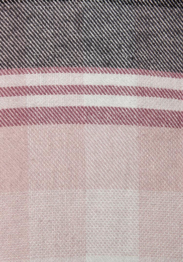 Buffalo Buffalo Hemdbluse Kurzarmbluse Damen - rosa-schwarz kariert - 0 | SportScheck