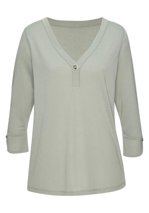 Lascana Blusenshirt Kurzarmbluse Damen