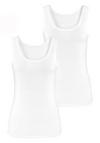Vivance by Lascana Tanktop Tanktop Damen - wei&szlig;