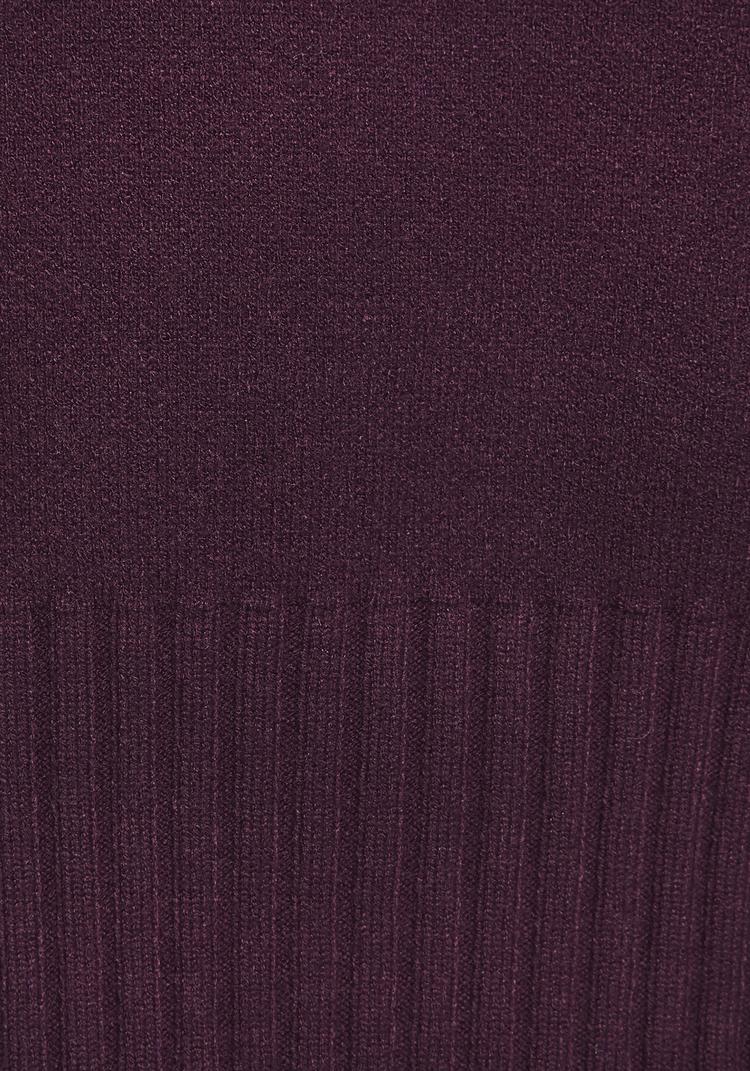 Lascana Lascana Stehkragenpullover Rollkragenpullover Damen - burgunder - 1 | SportScheck