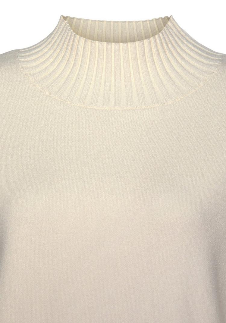 Lascana Lascana Stehkragenpullover Rollkragenpullover Damen - hellbeige - 0 | SportScheck