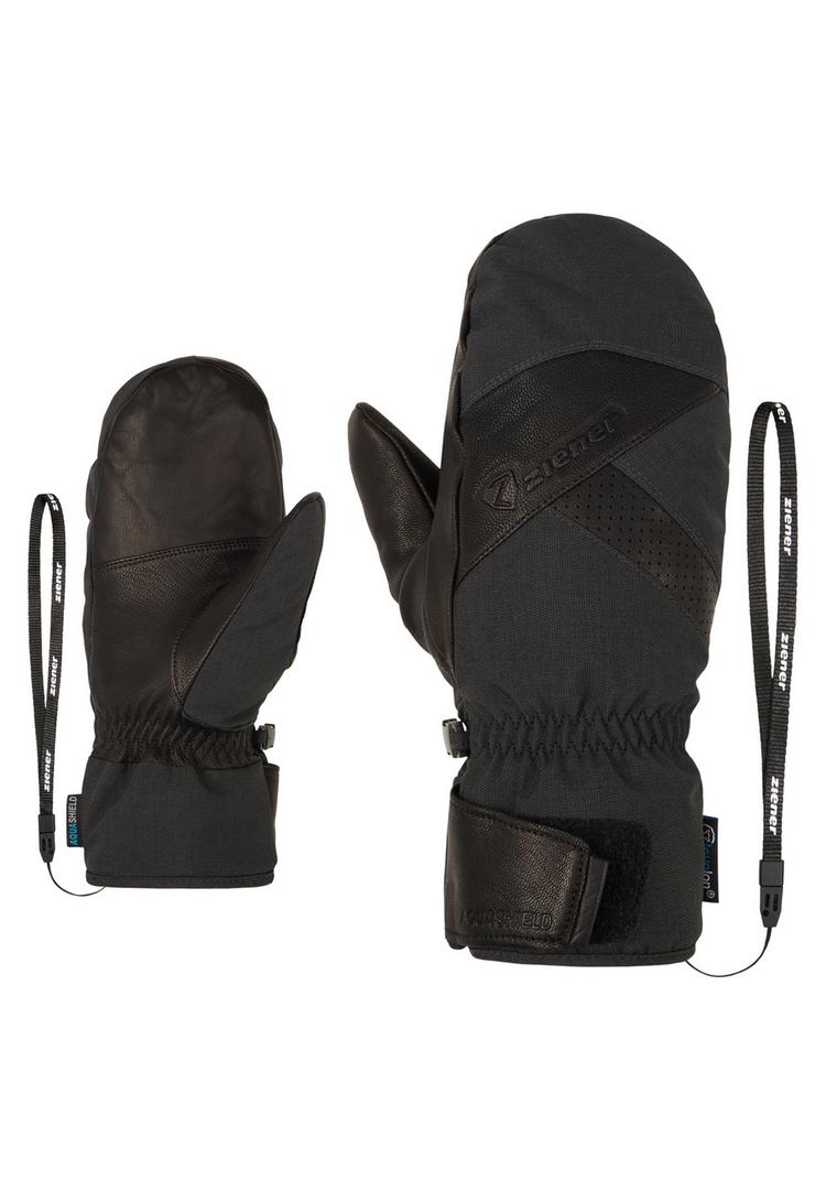 Ziener Ziener GETTERO-Z AS&reg; AW MITTEN Handschuh Herren - grey iron tec - 0 | SportScheck