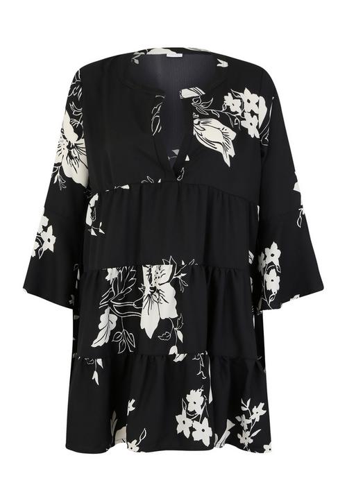 Lascana Blusenkleid Kurzarmkleid Damen